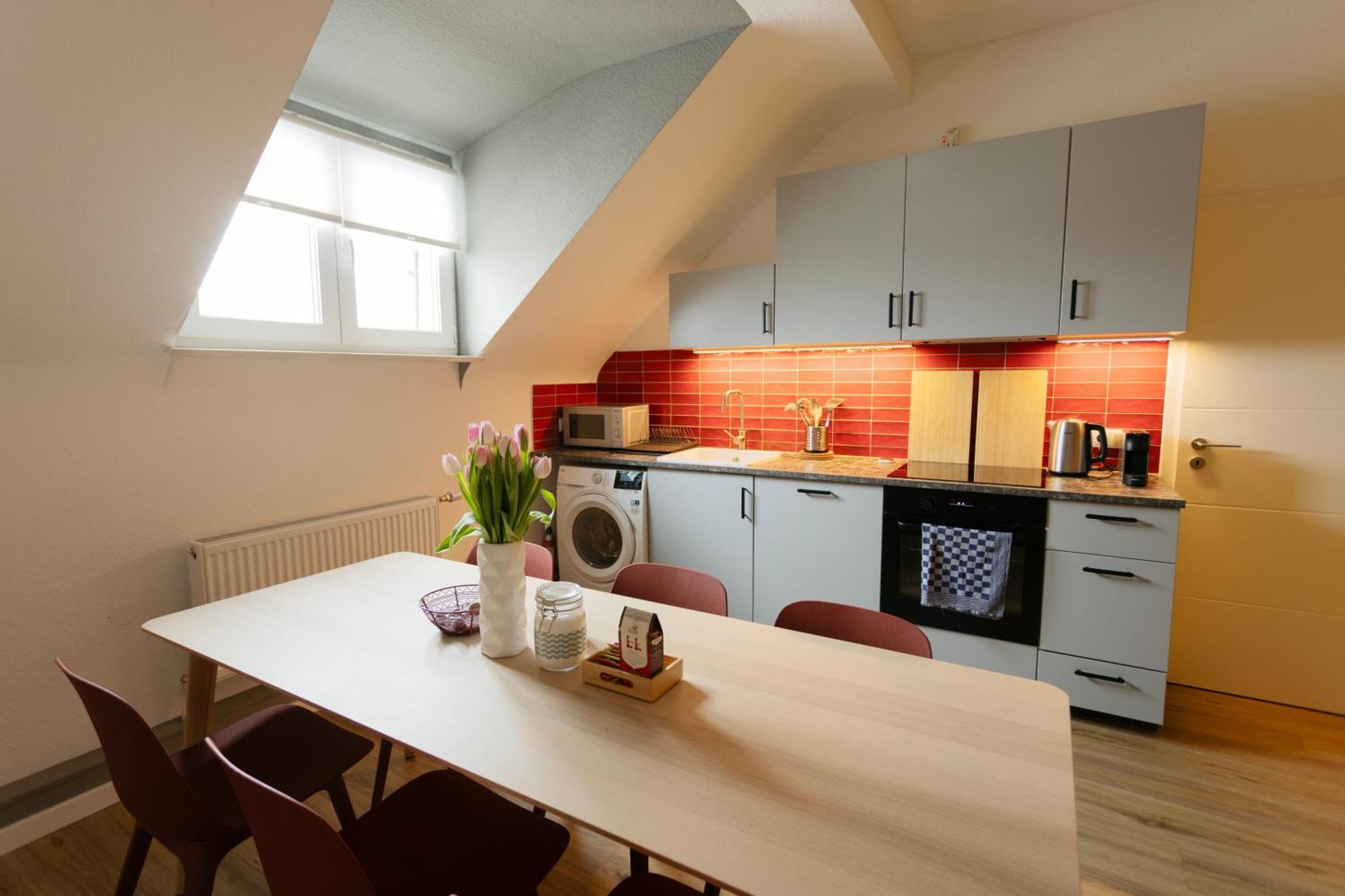 Big Flat With Fresh Renovation, Free Parking, Sonyps, Netflix Lägenhet Duisburg Exteriör bild